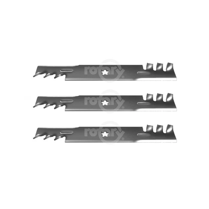 Rotary Parts Rotary Genuine Part 13367 HUSQVARNA BLADE 17-3/4" 5PT ST Pack Of 3 2 Rotary Parts Rotary Genuine Part 13367 HUSQVARNA BLADE 17-3/4" 5PT ST Pack Of 3 - Image 2