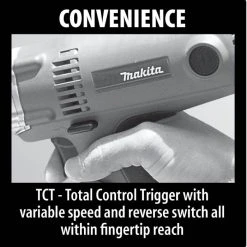 Makita 6953 - 1/2" Impact Wrench W/ Detent Pin Anvil -Mi-T-M store 1 38 10