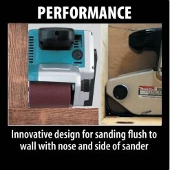 Makita MAK9903 - 3" X 21" Belt Sander - 8.8 AMP Motor -Mi-T-M store 1 67 3