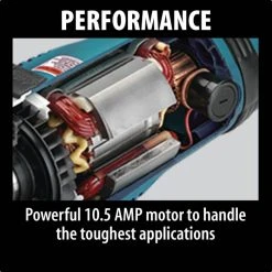 Makita GA6010Z - 6" Angle Grinder With AC/DC Switch -Mi-T-M store 3d4802d2 f254 41d1 abe7 355015b8f5bc ga6010z f 1500px