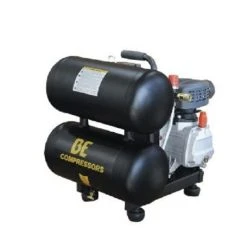 BE AC205X - 5 Gallon Twin Tank Compressor Single Stage