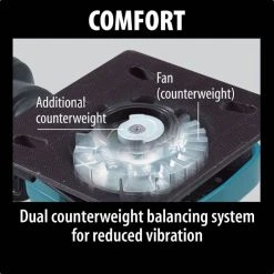 Makita BO4556 - 1/4 Sheet Finishing Sander - 2.0 AMP -Mi-T-M store b6e497d5 0b63 4e26 be3e 665cb5aa71a3 bo4556 f 1500px