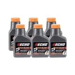 Echo 1 Gallon Mix Of Power Blend XTended Life 2-Cycle Oil 2.6 Oz., 6-pack