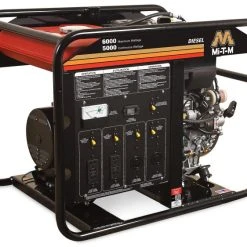 MI-T-M GEN-6000-0MKD 6000-Watt 9.1HP Kohler Diesel Generator