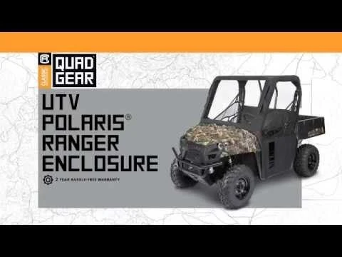 Classic Accessories Classic 52-242-010401-RT Polaris Ranger Mid-Size UTV Cab Enclosure Black 5 Classic Accessories Classic 52-242-010401-RT Polaris Ranger Mid-Size UTV Cab Enclosure Black - Image 5