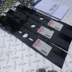 Oregon 90-015 Set Of 3 Low Lift Stens Rotary Zero Turn Lawn Mower Blades