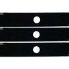 Oregon 91-493 Set Of 3 Lawn Mower Blades Kubota Lawn Mower OEM# 70000-25002